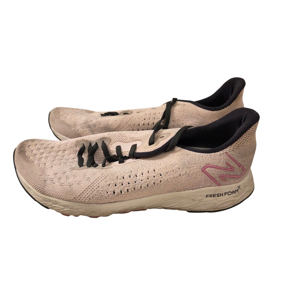 New Balance Fresh Foam X‎ Beacon v3 Womens 8 Running Shoes White Pink WTRPCB3